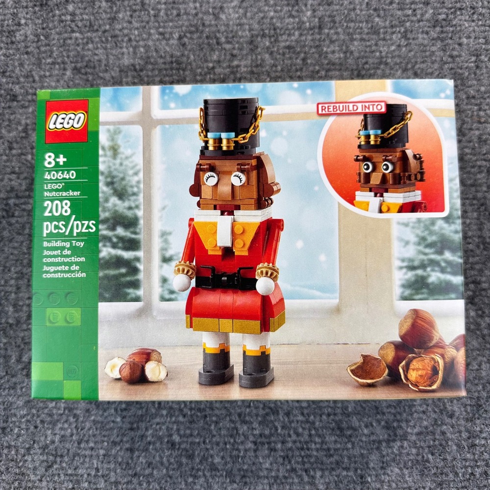 LEGO‎ Nutcracker Set 40640 8+ 208 PCS Holiday Christmas Building Toy Retired